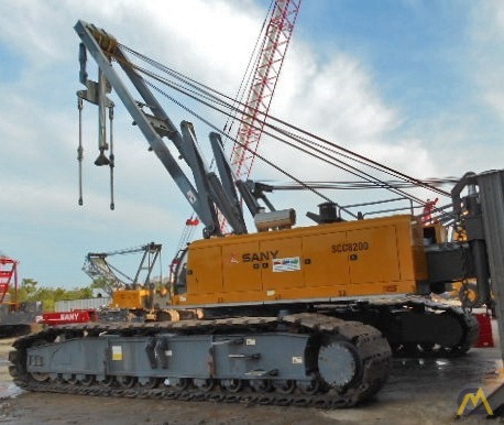 220t Sany SCC8200 Lattice Boom Crawler Crane 2