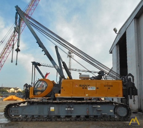 220t Sany SCC8200 Lattice Boom Crawler Crane 3