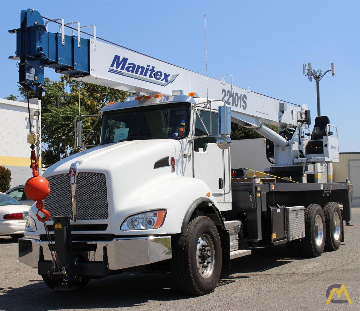 22t Manitex 22101S Boom Truck Crane 0