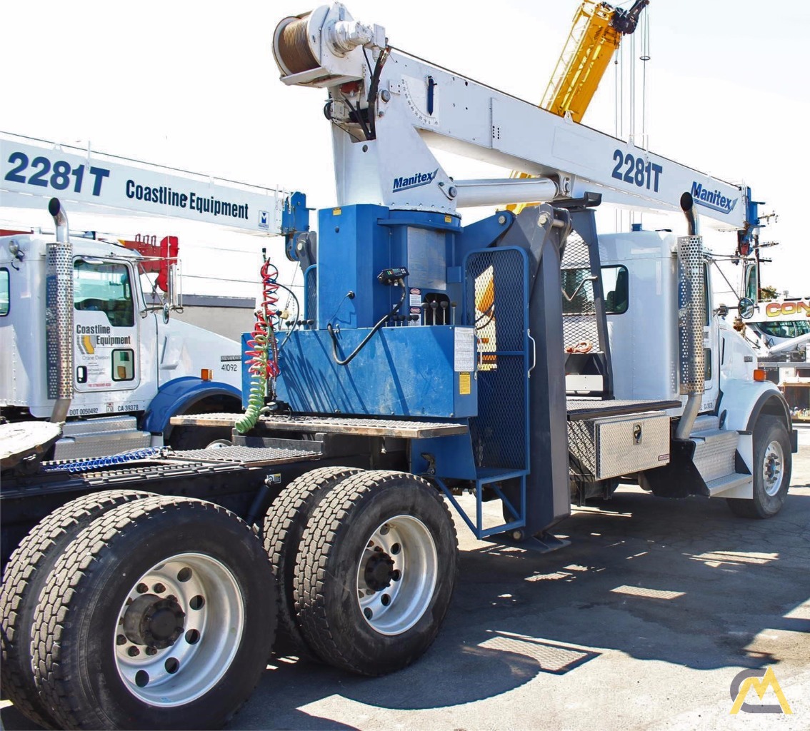 22t Manitex 2281T Boom Truck Crane 4