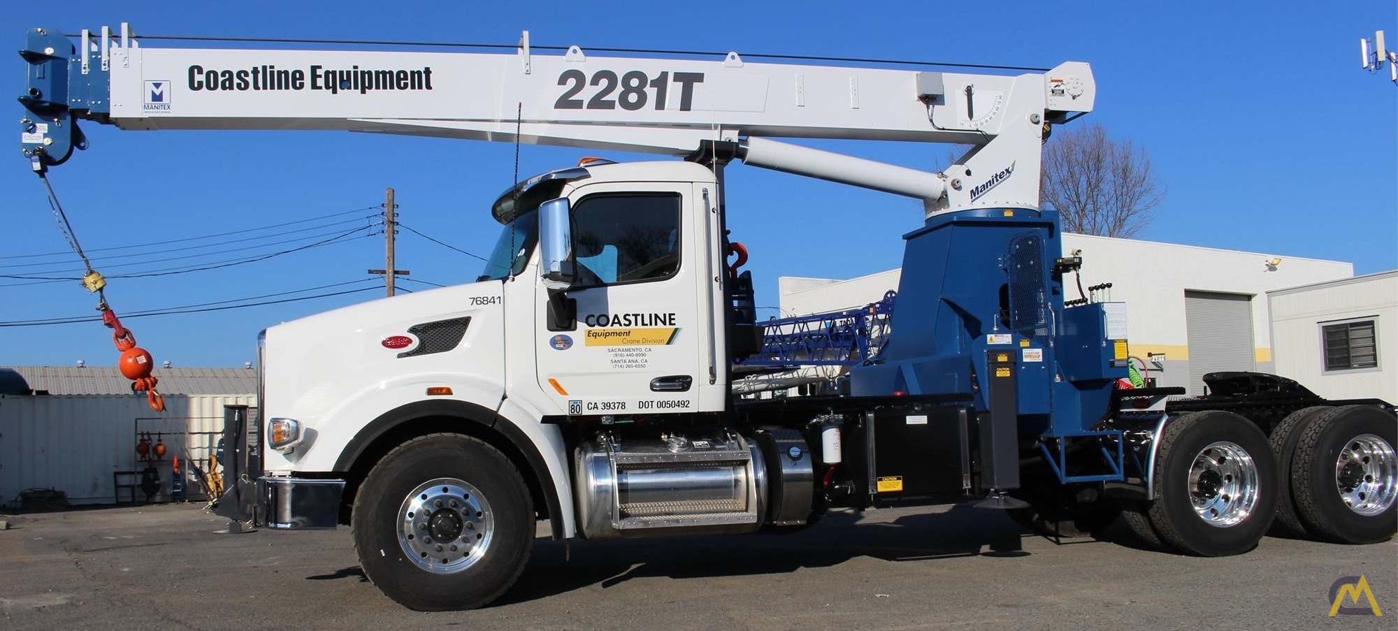 Manitex 2281T 22-Ton Boom Truck Crane 1