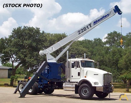 22t Manitex 2281T Boom Truck Crane 0