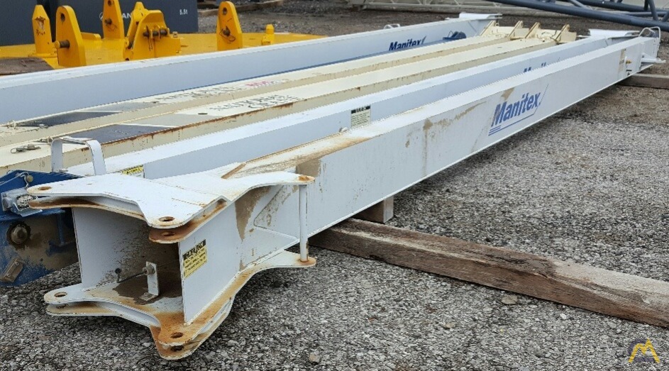 24' to 40' Manitex 1770C Boom Truck Crane 2-Section Jib Extensions with Pull Out  1