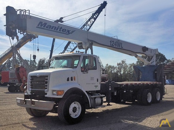 25t Manitex 30124WL Boom Truck Crane 0