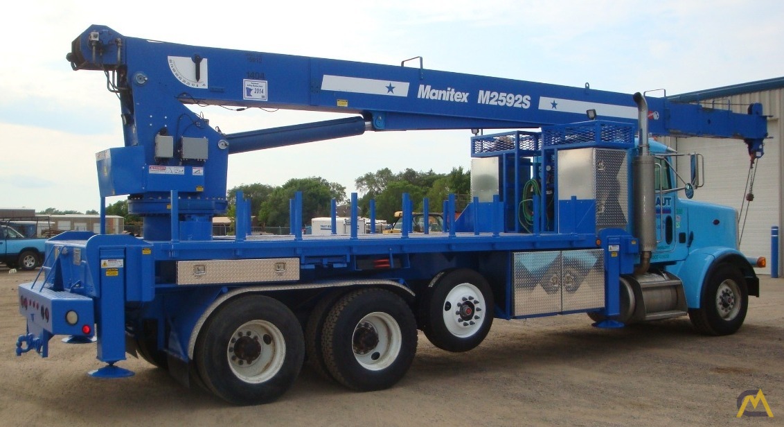Manitex 25-ton M2592S Boom Truck Crane 0