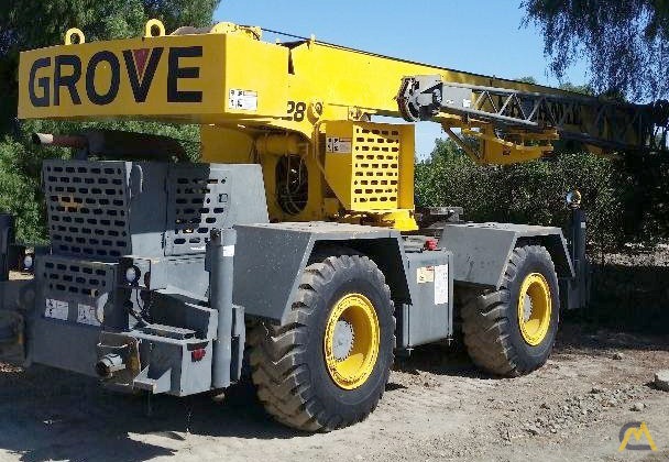 Grove RT528C 28-ton Rough Terrain Crane 0