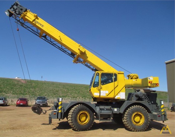28t Grove RT528C Rough Terrain Crane 0