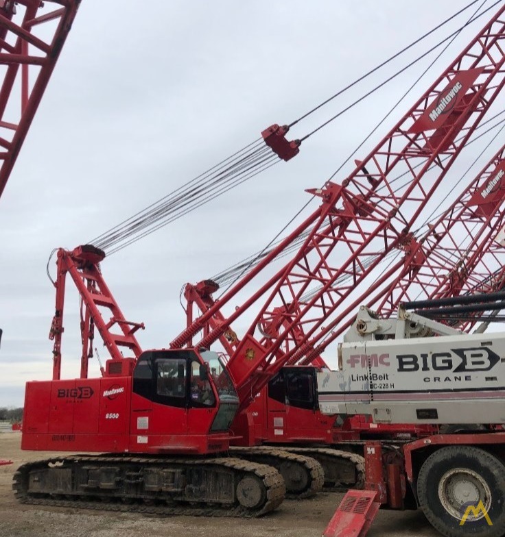 PRICES REDUCED - (3) Manitowoc 8500 85-Ton Lattice Boom Crawler Cranes Available 3