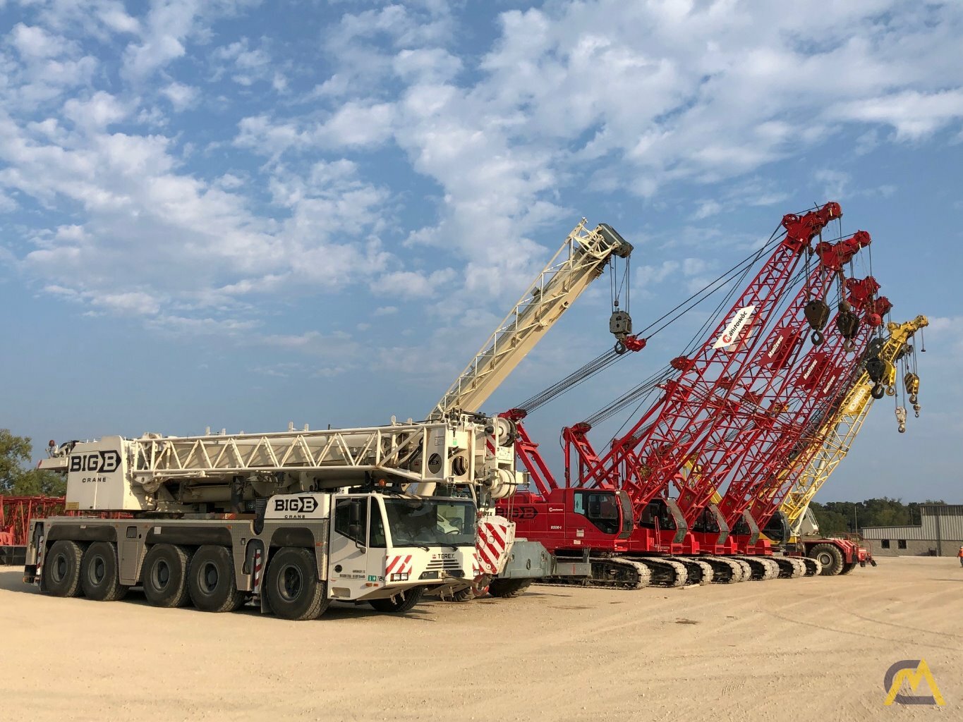 PRICES REDUCED - (3) Manitowoc 8500 85-Ton Lattice Boom Crawler Cranes Available 12