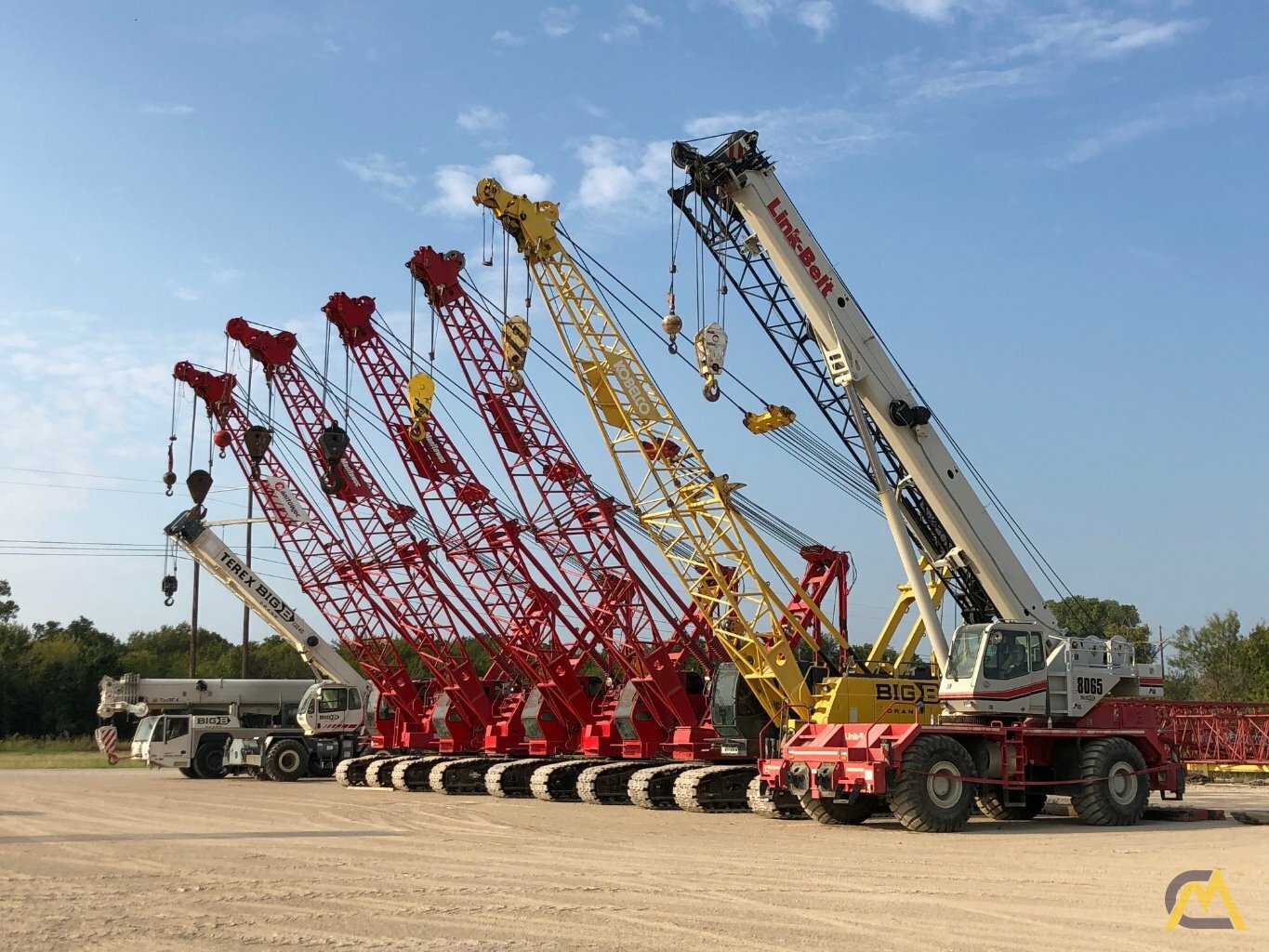 PRICES REDUCED - (3) Manitowoc 8500 85-Ton Lattice Boom Crawler Cranes Available 14