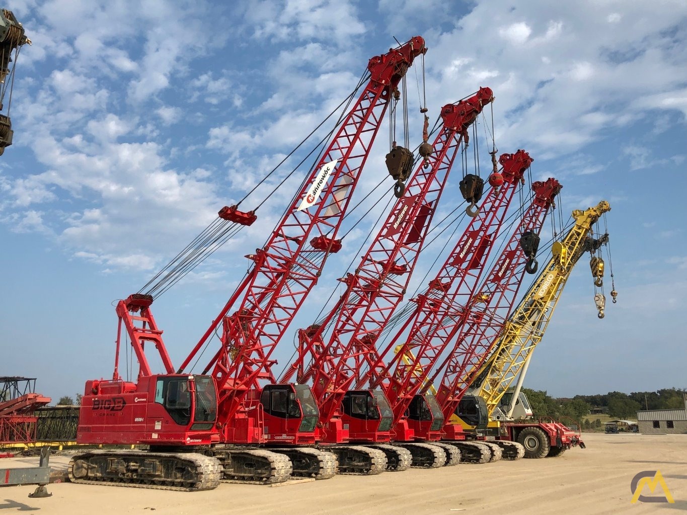 PRICES REDUCED - (3) Manitowoc 8500 85-Ton Lattice Boom Crawler Cranes Available 1