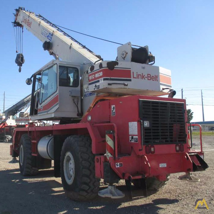 30t Link-Belt RTC-8030 SII Rough Terrain Crane 3