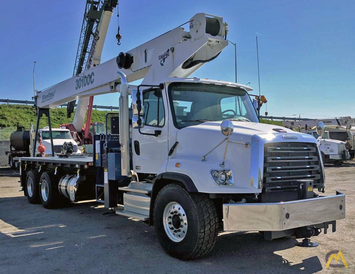 Manitex 30100C 30-Ton Boom Truck Crane 1