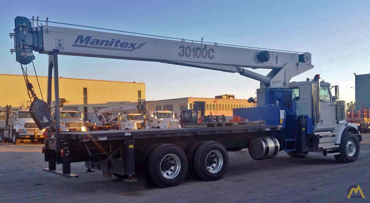 30t Manitex 30100C O&D Boom Truck Crane 2