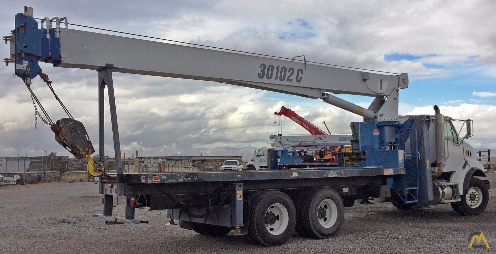 Manitex 30102C 30-ton Boom Truck Crane For Sale or Rent