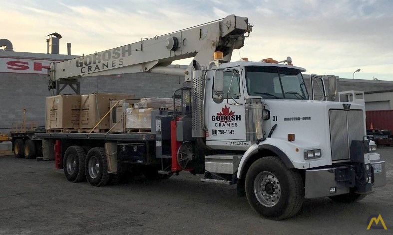 Terex BT 60100 30-ton Boom Truck Crane on Western Star 0