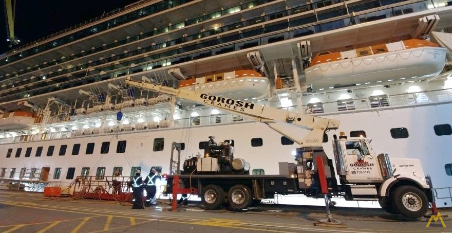 Terex BT 60100 30-ton Boom Truck Crane on Western Star 1