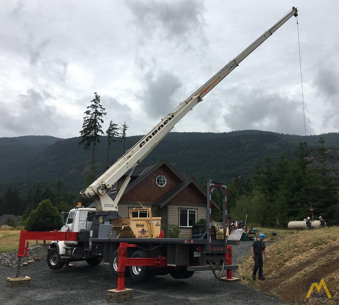 Terex BT 60100 30-ton Boom Truck Crane on Western Star 3