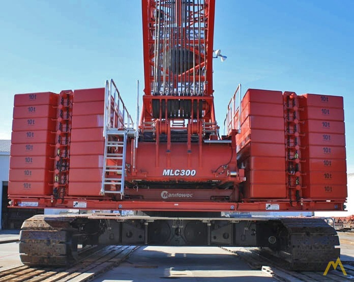 330t Manitowoc MLC300 SIII Lattice Boom Crawler Crane 2