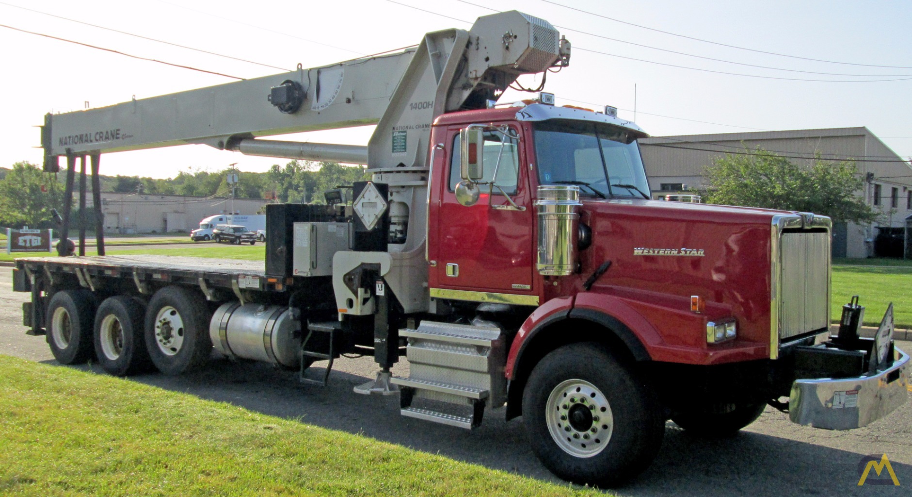 National 14127H 33ton Boom Truck Crane on Western Star 4900SB For Sale