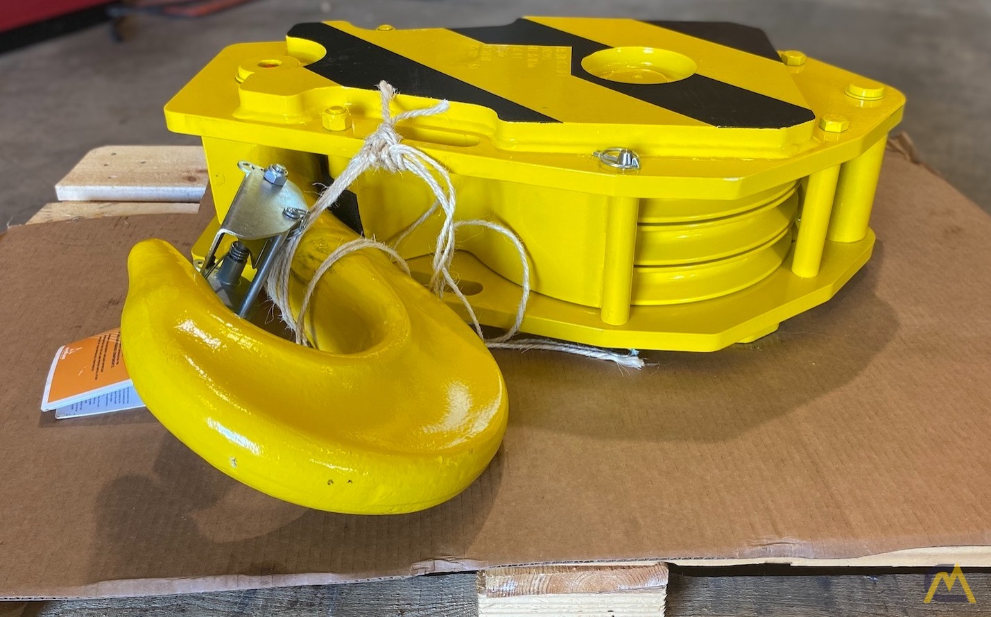 RopeBlock 35Ton 3Sheave Hook Block For Sale Blocks Parts Attachments