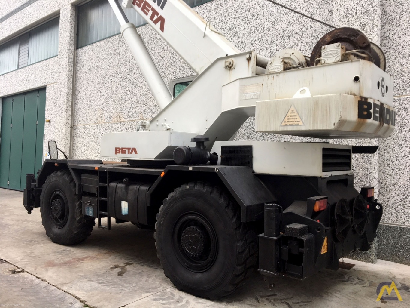 35t Bendini 35 BETA Rough Terrain Crane 1