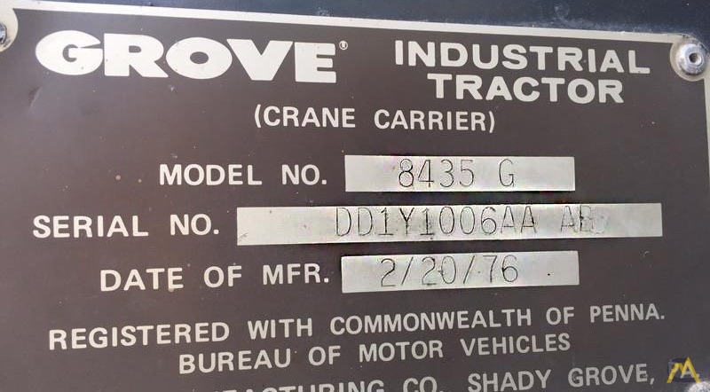 Grove 8435G 35-Ton All Terrain Crane 3