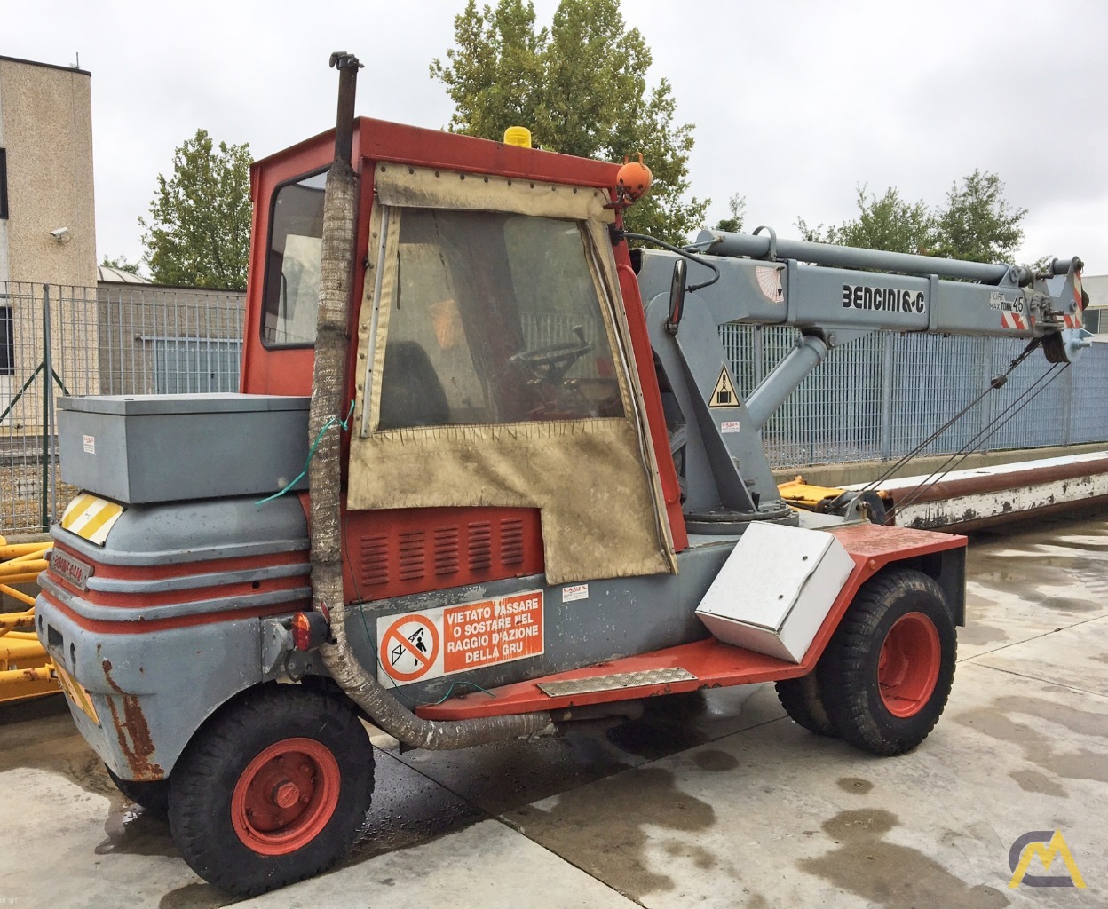 4.5t Bencini SP45L Pick & Carry Mini Crane 2