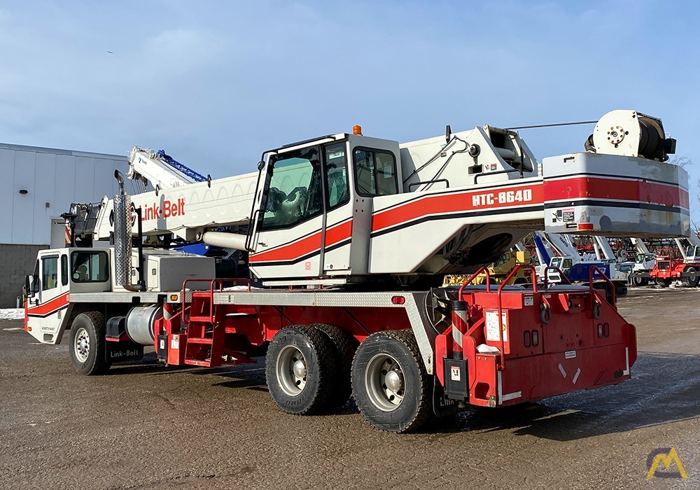 2002 Link-Belt HTC-8640 40-Ton Hydraulic Truck Crane 7