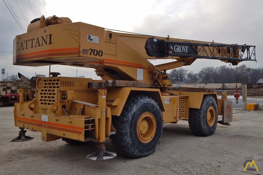 40t Grove RT740B Rough Terrain Crane 1