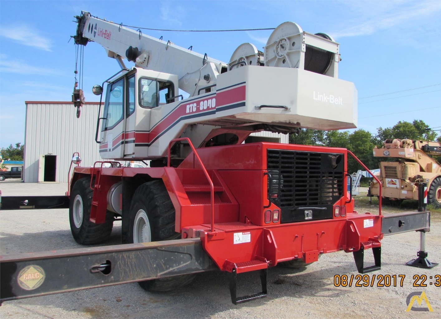 40t Grove RTC-8040 II Rough Terrain Crane 9