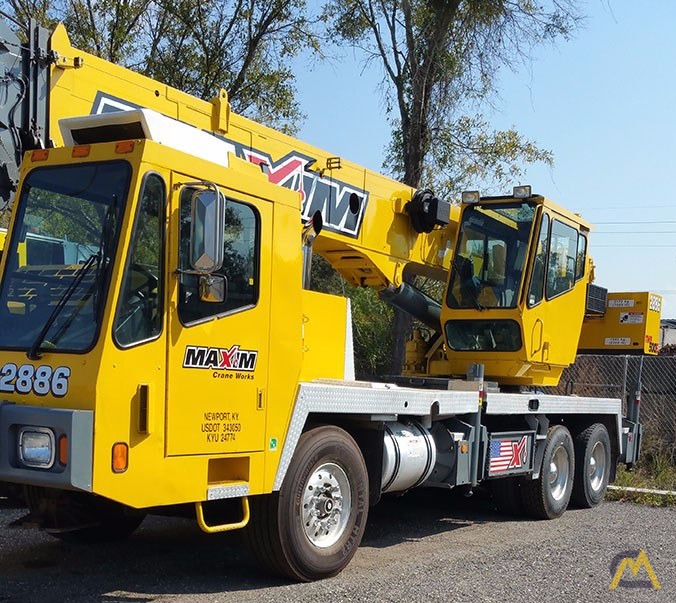 Grove TMS500E 40ton Hydraulic Truck Crane For Sale Hoists & Material
