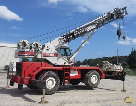 40t Link-Belt RTC-8040 Series II Rough Terrain Crane For