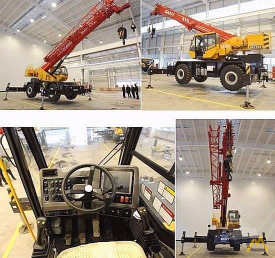 40t Sany SRC840 Rough Terrain Crane 0