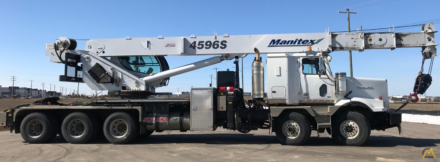 Manitex 4596T 45-ton Boom Truck Crane on Western Star 4900SB 3