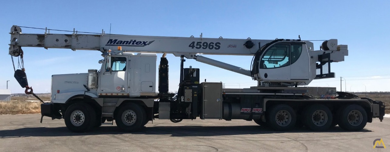 Manitex 4596T 45-ton Boom Truck Crane on Western Star 4900SB 1