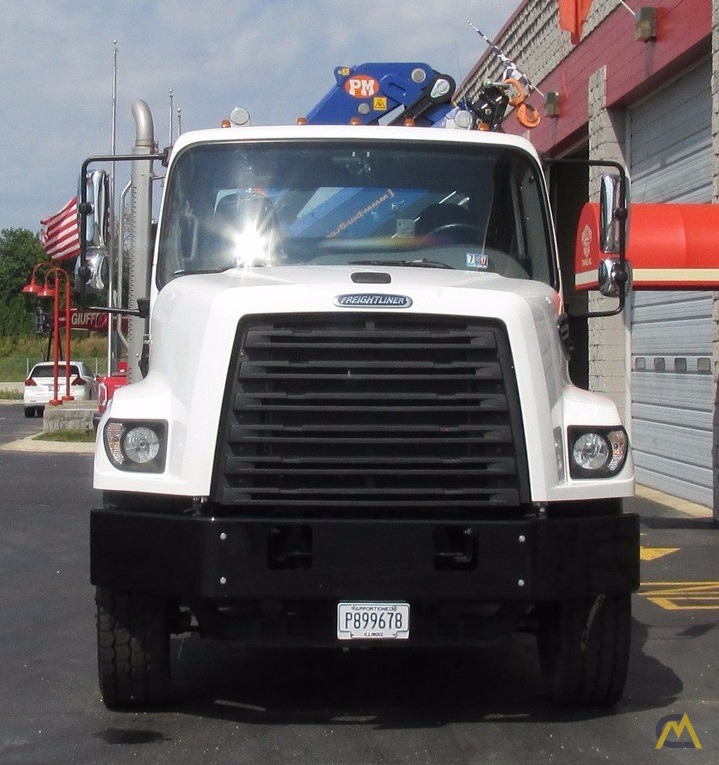 4t PM 16523S Knuckleboom Crane on 2015 Freightliner 108SD 6