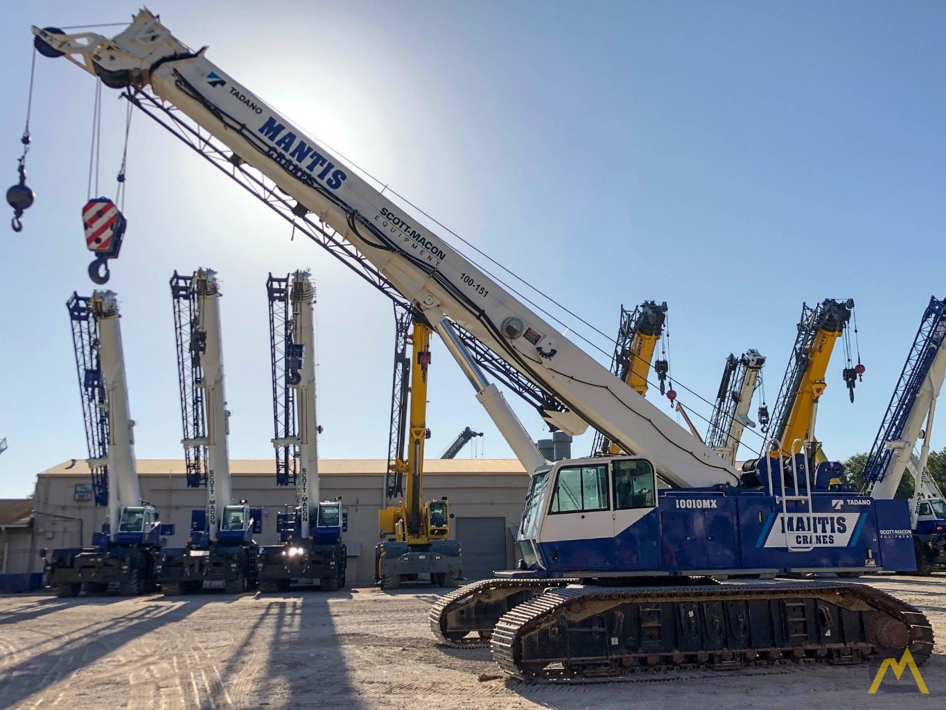 Tadano Mantis 10010MX 50-Ton Telescopic Crawler Crane 2