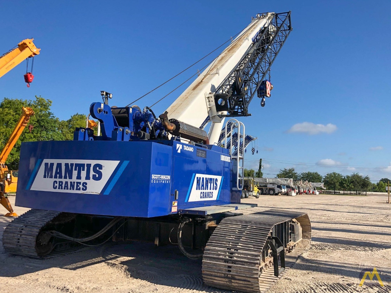 Tadano Mantis 10010MX 50-Ton Telescopic Crawler Crane 4