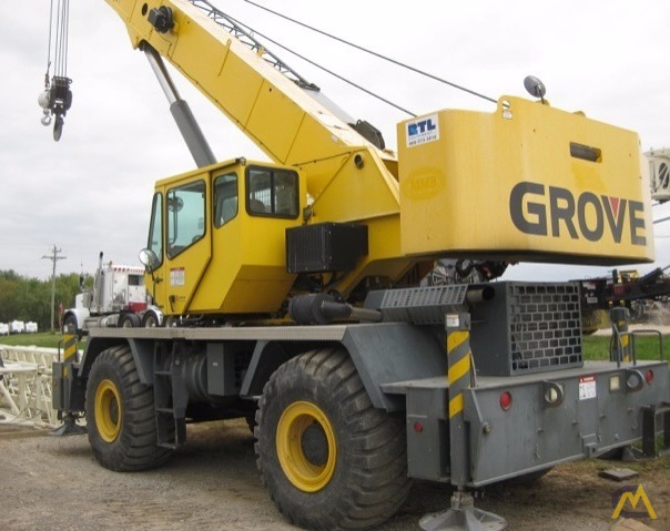 50t Grove RT600E Rough Terrain Crane 2