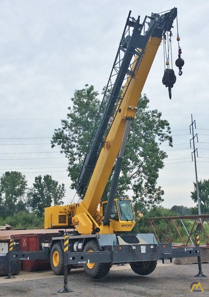 Grove RT600E 50-Ton Rough Terrain Crane 1