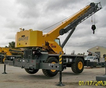 Grove RT600E 50-Ton Rough Terrain Crane 2