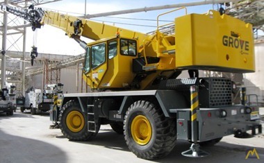 Grove RT600E 50-Ton Rough Terrain Crane 1