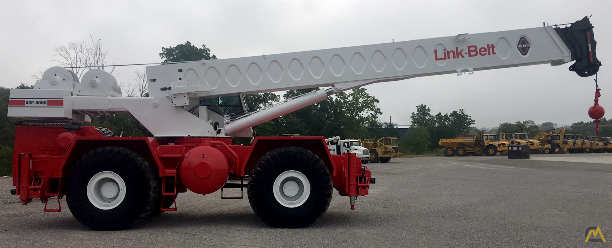 50t Link-Belt HSP-8050 Rough Terrain Crane 5