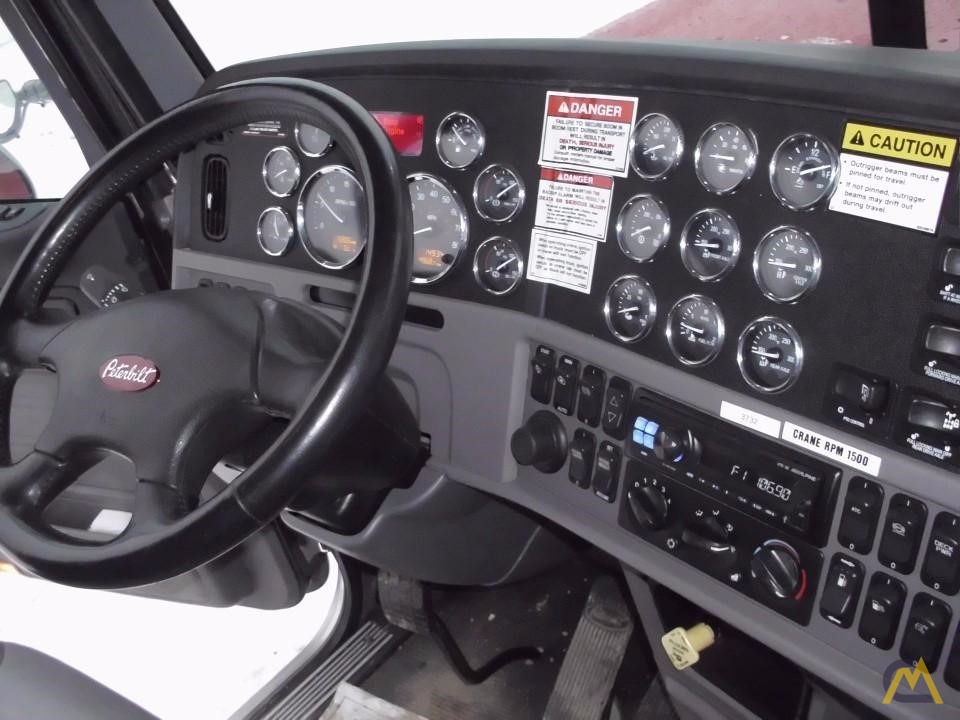 National NBT50-102 50-ton Boom Truck Crane on Peterbilt 388 8