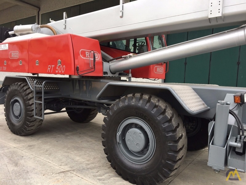 Rigo RT500 50-ton Rough Terrain Crane 6