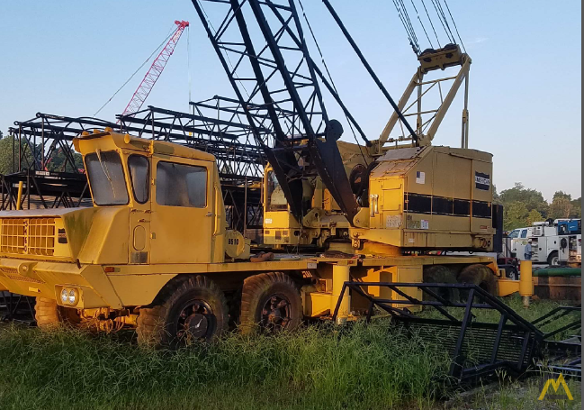 American 5460 55-Ton Lattice Boom Truck Crane 0