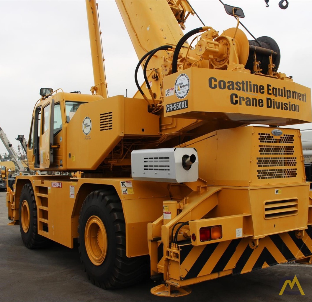 55t Tadano GR-550XL-2 Rough Terrain Crane 5