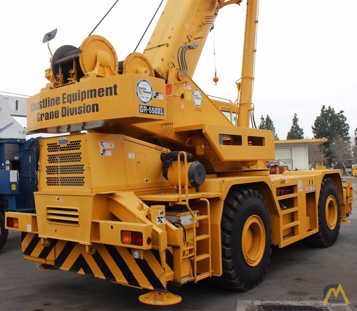 55t Tadano GR-550XL-2 Rough Terrain Crane 6