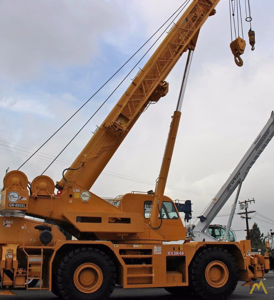 55t Tadano GR-550XL-2 Rough Terrain Crane 7